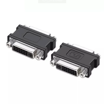 DVI busz zu buszhosszabbító 24 + 5 adapter 24 + 1 HD videó interfész gerade durch stecker serie jel DVI-I fenék stecker w
