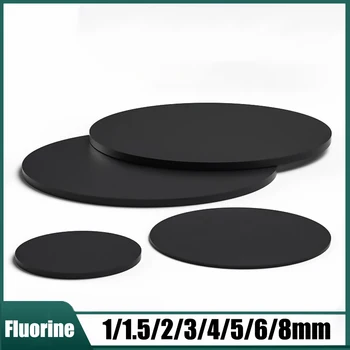 10Pcs fluorgumi tárcsa Φ 5mm-100mm tömör kerek tömítések 1 / 1.5 / 2 / 3 / 4mm