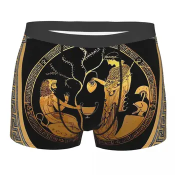 Ókori görög mitológia Vintage alsónadrág Pamut bugyi Férfi fehérnemű Szexi rövidnadrág Boxer rövidnadrág