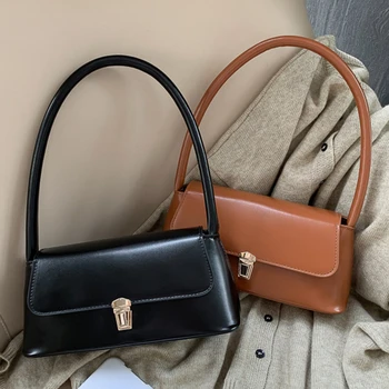 Női válltáskák divattervező hónalj táska női 2024-es kézitáskáknak Egyszínű luxus táskák