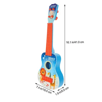 Gyermek gitárjáték ukulele gyerekeknek dropshipping oktatóeszköz kiegészítők Műanyag kezdő