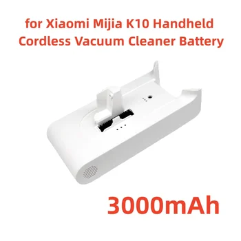  Csere akkumulátor Xiaomi Mijia K10 kézi vezeték nélküli porszívóhoz 25.2v 3000mAh LI-ion újratölthető akkumulátorok