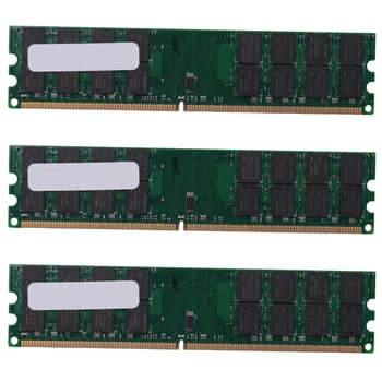 3X 4Gb 4G DDR2 800Mhz PC2-6400 számítógép memória RAM PC Dimm 240-PIN az AMD platformhoz az AMD dedikált asztali memóriához