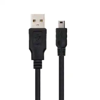 Nanokábel USB 2.0 - Micro B kábel Fekete PC-hez Digitális fényképezőgépek 10.01.0402 1.8m 