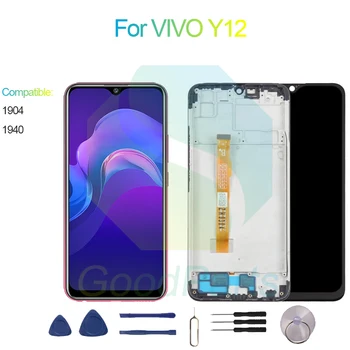 VIVO Y12 képernyő-csere esetén 1544*720 1904, 1940 VIVO Y12 LCD Touch digitalizálóhoz