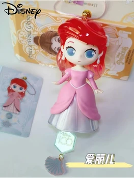 Disney100th Anniversary Series Blind Box hercegnő Szélharang Ariel Hófehérke Hamupipőke Aurora Aranyhaj születésnapi ajándék