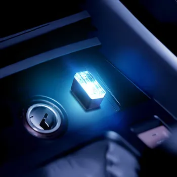 Mini USB LED autós lámpa Auto belső hangulatfény Buick REGAL Lacrosse Avenir ENCORE Enclave Envision Royaum VERANO