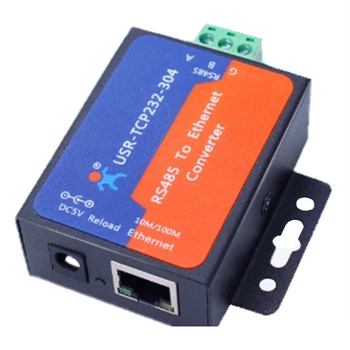 1 db Modbus soros port RS485 Ethernet átalakító modul szerver adapter USR-TCP232-304 adatátvitel DHCP/DNS támogatott