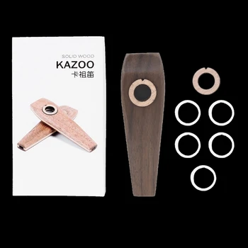 Mini fa Kazoo gitár Orff hangszerek Fuvola szájharmonikák a zene szerelmeseinek