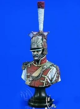 Festetlen készlet 1/ 9 200 mm-es könnyű lovas lancerek trombitás mellszobor 200 mm-es történelmi figura gyanta készlet