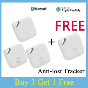 Bluetooth GPS nyomkövető Smart Air Tag Mini gyermek kisállat kereső kulcs Elveszett biztonsági riasztás kereső az Apple IOS rendszerhez Alkalmazás keresése