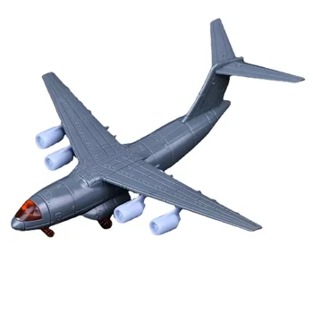 Mini kirakós játékok Kínai Y-20 katonai szállító repülőgép összeszerelés Modell puzzle építőfigura Mini játékok rajongóknak ajándék