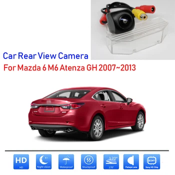 Autó tolatókamera hátrameneti kamera Mazda 6 M6 Atenza GH 2007 2008 2009 2010 2011 2012 2013 parkoláshoz HD éjjellátó