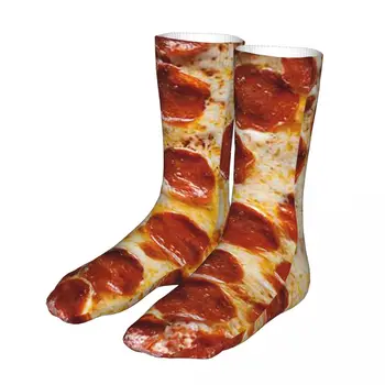 Harajuku Pepperoni pizza minta női zokni 2022 férfi tortilla étel sport zokni