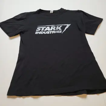 Stark Industries női póló L Fekete póló 96