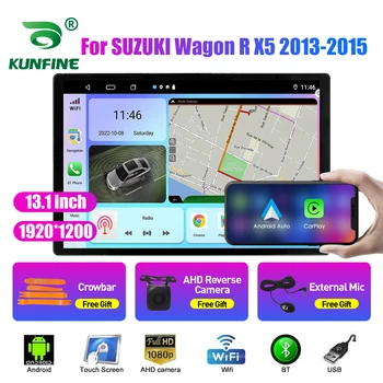 13,1 hüvelykes autórádió SUZUKI Wagon R X5 2013-2015 autó DVD GPS navigáció sztereó Carplay 2 Din központi multimédia Android Auto