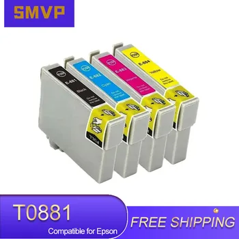 T0881 T0882 T0883 T0884 Premium Color kompatibilis tintapatron Epson Stylus CX4450 NX105 NX200 NX400 nyomtatóhoz