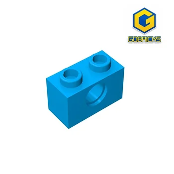 Gobricks GDS-623 TECHNICIAL BRICK 1X2 4.9 kompatibilis a LEGO 3700 gyermek barkácsolással Oktatási építőelemek Műszaki