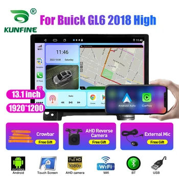 13,1 hüvelykes autórádió Buick GL6 2018 High Car DVD GPS navigáció sztereó Carplay 2 Din központi multimédia Android Auto