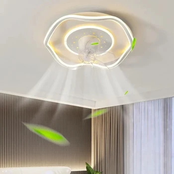 Modern LED mennyezeti lámpa ventilátor fény intelligens felhő rázófej elektromos nappali hálószoba távirányító szabályozható