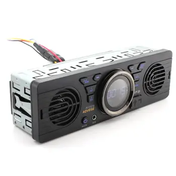 12V autós biztonságos digitális memóriakártya MP3 audio elektromos autórádió hangszóróval BT gazda hangszóró autórádió Autórádió