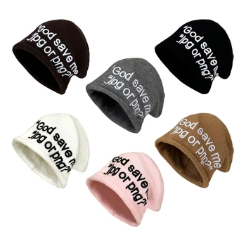 Többszínű tinik sapka sapka rugalmas szélálló betűmintás kalap fülvédő kalap téli kerékpározás síelési kellékek