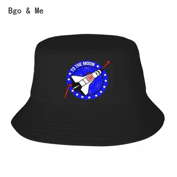 A Holdhoz vödör sapka Nyári halászsapkák Kültéri sport Beach Nap horgász kalap Vicces nyomtatás Bob Panama kalap