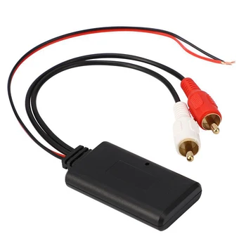 Universal Car Audio vezeték nélküli Bluetooth modul zenei adapter RCA AUX Audio kábel
