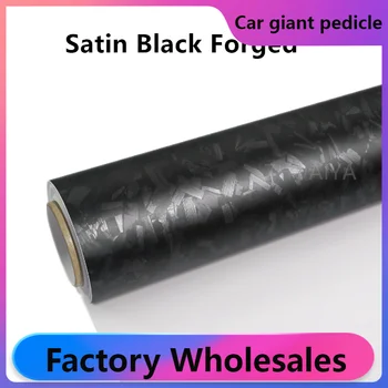 Legmagasabb minőségű kovácsolt szénszálas fekete Vinil Wrap fólia csomagolófólia fényes 152*18m tekercsminőség Garanciális fedezet